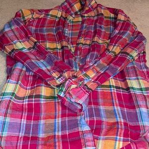 Ralph Lauren linen button up Shirt